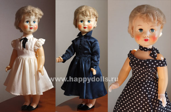 Наряды для советский винтажной куклы 1960-х